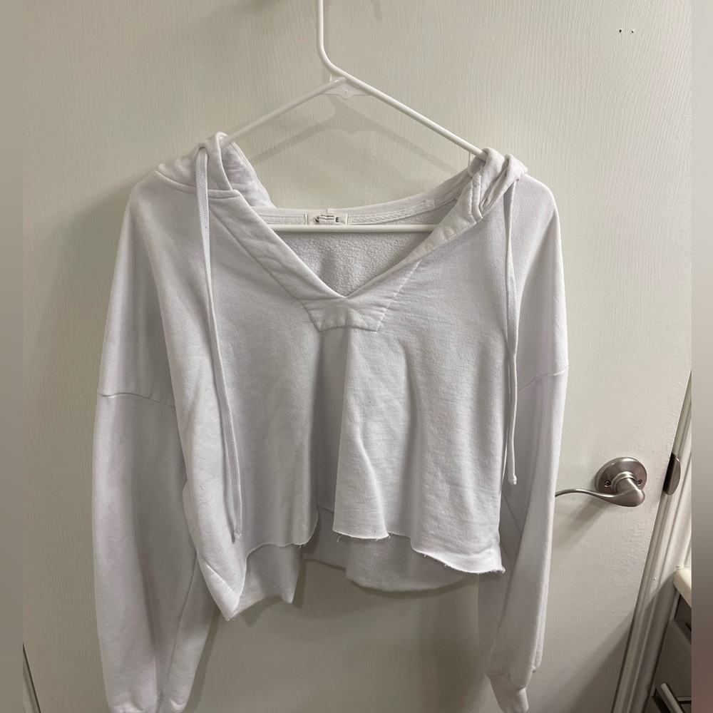 GARAGE cropped hoodie